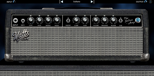 The Sultan Amp SImulator Plugin Interface